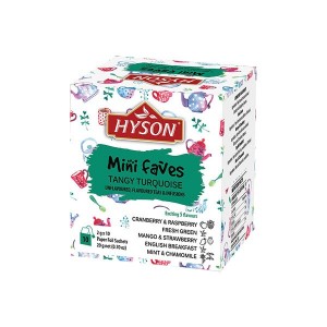  Hyson Tangy Turquoise, kolekce čajů (10 sáčků) do 12/2022 | Rozvoz květin Plzeň