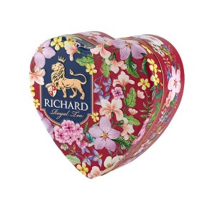 Dárkový čaj Richard Royal Heart, černý čaj (30g)  | Rozvoz květin Plzeň