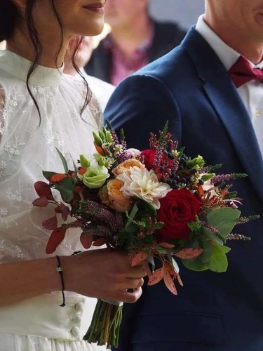 Svatební kytice basic | Rozvoz květin Plzeň